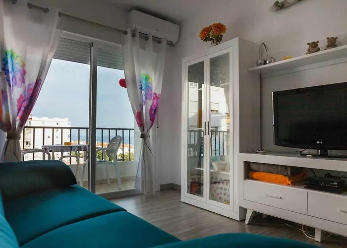 Playa Centro Y Tranquilidad Con Vistas Al Mar Apartamento Nerja