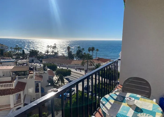 Playa Centro Y Tranquilidad Con Vistas Al Mar Apartamento Nerja